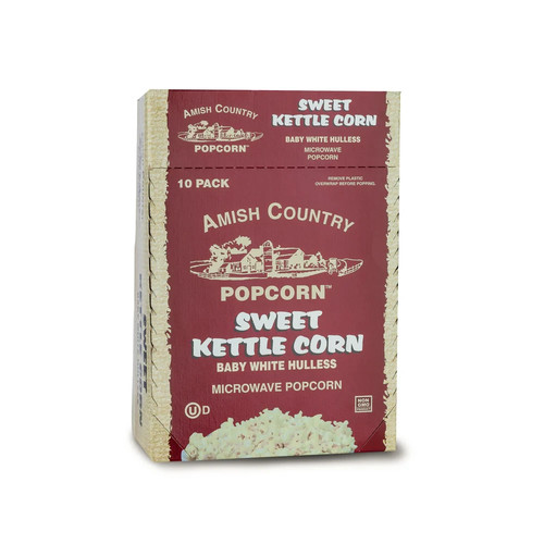 Amish country popcorn - country, 10pk