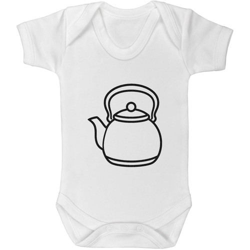 Tea kettle baby grow - 'tea,