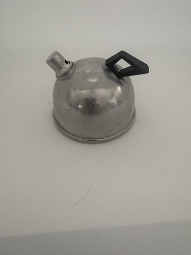 Vtg aluminum tea pot - aluminum,